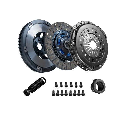 Kit frizione rinforzata per BMW Serie 3 E36  2.5 323i 1990-1999 - DKM MB (Disco performance organico compreso di volano allegger