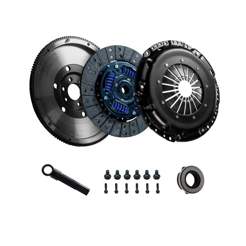 Kit frizione rinforzata per Audi A3 8L 1.8 T, T quattro 1998-2003 - DKM MB (Disco performance organico compreso di volano allegg