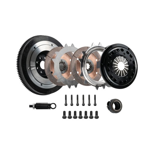 Kit frizione rinforzata per BMW Serie 3 E46  3.2 M5 2000-2007 - DKM MR (Doppio disco in ceramica da 184MM - senza volano) MR-006