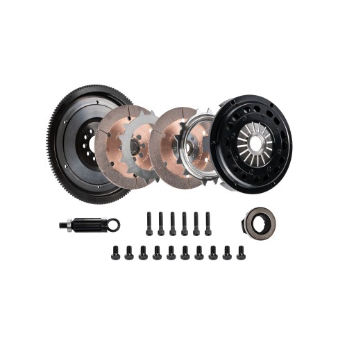 Kit frizione rinforzata per Volkswagen Corrado 531 2.8 VR6 1991-1995 - DKM MR (Doppio disco in ceramica da 184MM - senza volano)