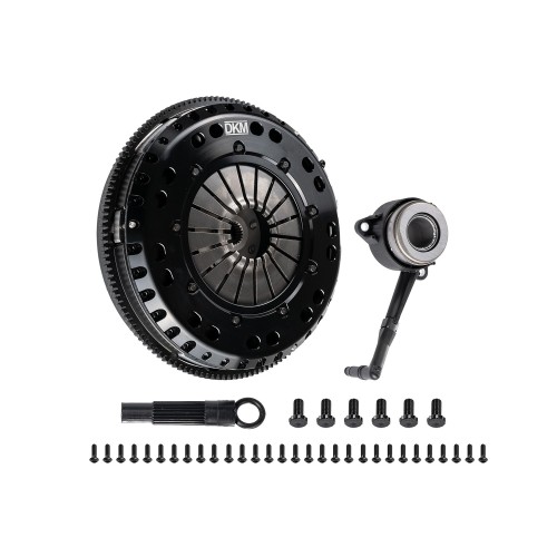 Kit frizione rinforzata per Audi A3 8L 1.9 TDi, TDi quattro 2000-2003 - DKM MS (Doppio disco organico compreso di volano allegge