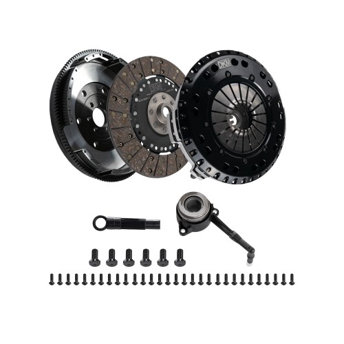 Kit frizione rinforzata per Audi A3 8P  2.0 TSFi, TFSi quattro 2004-2013 - DKM MS (Doppio disco organico compreso di volano alle