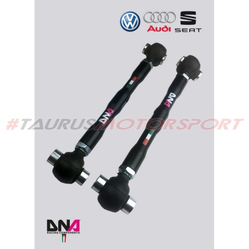 Kit tiranti posteriori inferiori regolabili per Audi A3 (8P1-8P7-8PA) (2012 -) - All models / Audi TT (FV3-FVP-FV9-FVR) (2014-)  All models / Volkswagen Golf VII (2013-) - All multilink versions / Seat Leon MK3 (5F1-5F5-5F8) (2013 -)  All models / Skoda