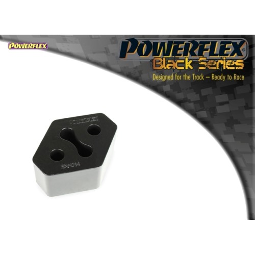 Posiz. n°x - Qt. 1 - Powerflex per Renault Clio  Clio V6 (2001 - 2005) - EXH014BLK Gommino supporto scarico universale