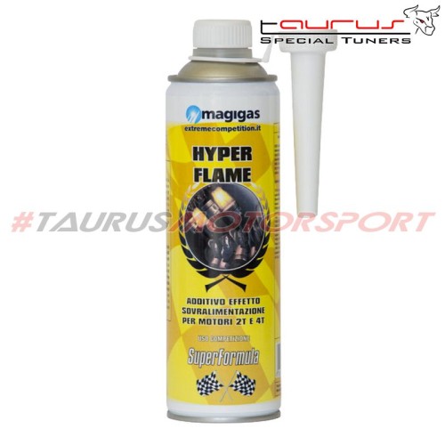 MAGIGAS - HYPER FLAME - Incrementa le prestazioni. Prodotto specifico per competizioni - Flacone da 500ml - Magigas 914