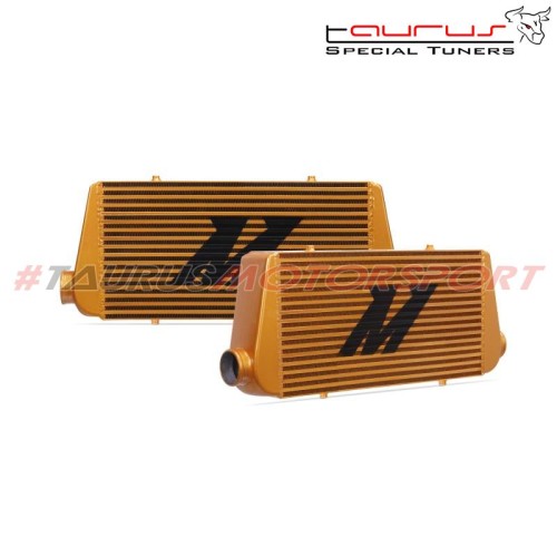 Intercooler universale maggiorato frontale Mishimoto 787x305x101mm oro MMINT-URG