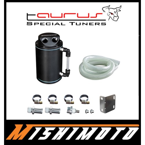 Oil catch can Mishimoto - Kit canister recupero vapori olio da 0,5L nero MMOCC-RB