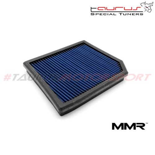 Filtro a pannello in cotone blu MMR PERFORMANCE per motori B48 BMW F4x / M135i / M235i / F39 / M35 iX (X2) & Mini F5x LCI / GP3 