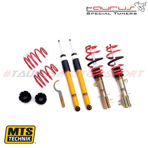 Kit assetto coilover regolabile MTS Technik SPORT per Fiat Punto Evo (199) 1.2 / 1.4 / 1.4LPG / 1.4 Natural Power / 1.4 16V / 1.