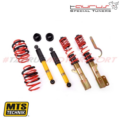 Kit assetto coilover regolabile MTS Technik COMFORT per Opel Astra G Berlina (T98) 1.2 / 1.2 16V / 1.4 / 1.4 16V / 1.6 / 1.6 16V