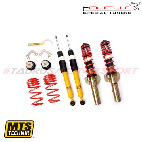 Kit assetto coilover regolabile MTS Technik STREET per Audi A1 8X (8X1) 1.0 TFSI / 1.2 TFSI / 1.4 TSI / 1.4 TFSI / 1.8 TFSI / 1.