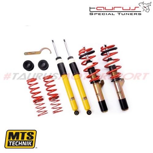 Kit assetto coilover regolabile MTS Technik STREET per Seat Leon III (5F5) SC (5F5) 1.0 TSI / 1.2 TSI / 1.4 TSI / 1.8 TSI / 2.0 