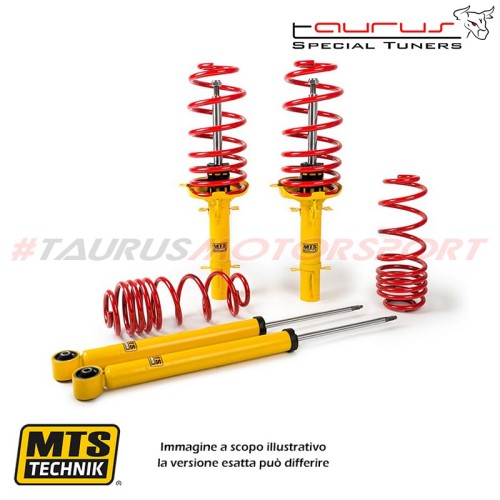 Kit molle + ammortizzatori sportivi -30 mm/30 mm per Audi A4 B7 Berlina (8EC) 3.0 V6 TDI 11/04 - 06/08 - MTS Technik MTSKPLAU068