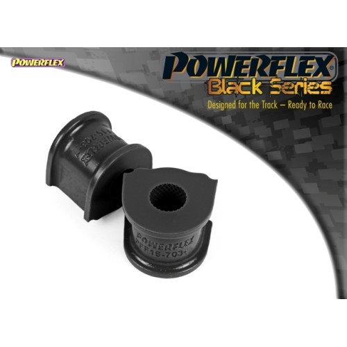 Posiz. n°3 - Qt. 2 - Powerflex per Fiat Bravo (2007 - )  - PFF16-703-18BLK Boccola barra stabilizzatrice anteriore 18mm