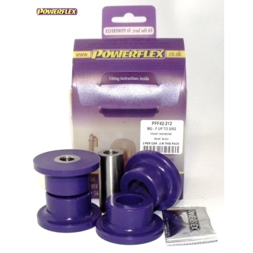 Posiz. n°2 - Qt. 2 - Powerflex per Rover Metro / 100 (1990 - 1998)  - PFF42-212 Boccola posteriore braccio oscillante anteriore