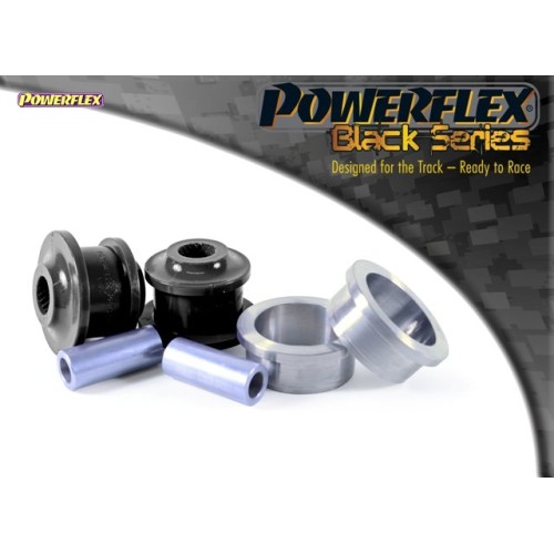 Posiz. n°2 - Qt. 2 - Powerflex per Mitsubishi Colt (2002 - 2012)  - PFF44-502BLK Boccola posteriore braccio oscillante anteriore