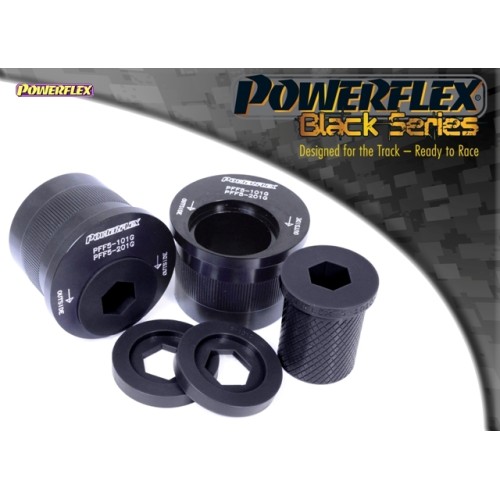 Posiz. n°1 - Qt. 2 - Powerflex per Mini R59 Roadster (2012 - 2015)  - PFF5-201GBLK Boccola posteriore braccio oscillante anterio