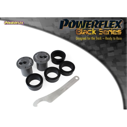 Posiz. n°2 - Qt. 2 - Powerflex per Porsche 997 (2005-2012) 997 inc. Turbo  - PFF57-802BLK Boccola esterna braccio di controllo a