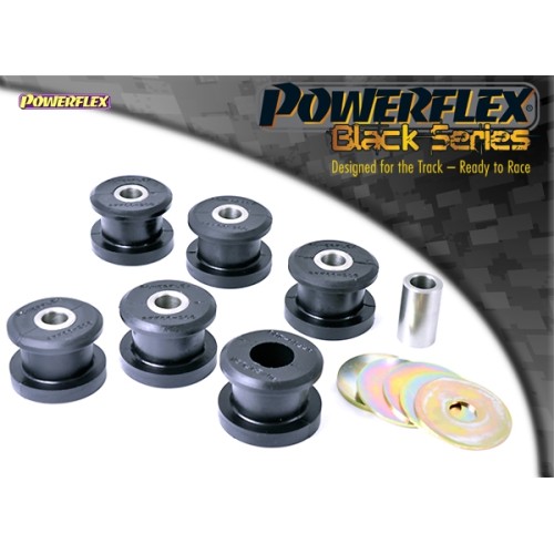 Posiz. n°8 - Qt. 6 - Powerflex per Saab 9-5 YS3E (1998-2010)   - PFF66-208BLK Boccola sottotelaio anteriore