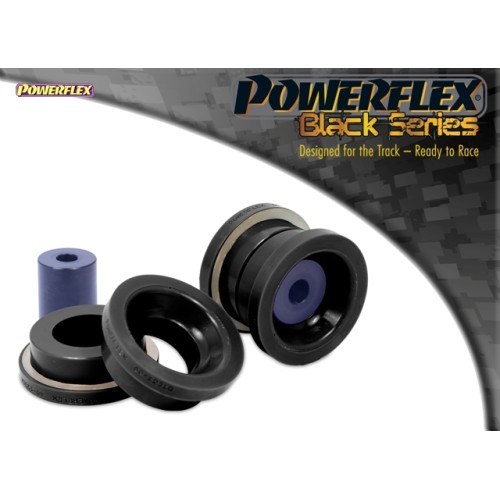 Posiz. n°31 - Qt. 2 - Powerflex per Saab 9-3 (2003-2014)  - PFF80-1231BLK Boccola posteriore sottotelaio anteriore