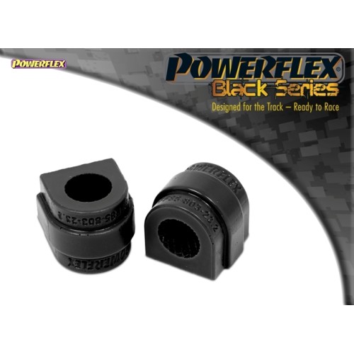 Posiz. n°3 - Qt. 2 - Powerflex per Seat Leon  Leon Mk3 5F fino a 150cv (2013-) ponte posteriore rigido - PFF85-803-21.7BLK Bocco