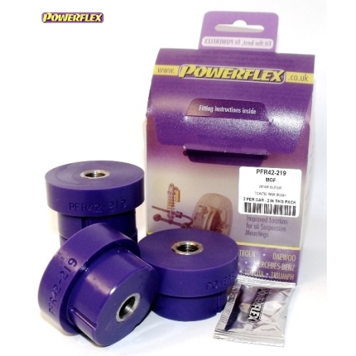 Posiz. n°4 - Qt. 2 - Powerflex per Rover MGF (1995 - 2002)  - PFR42-219 Boccola braccio inferiore a bielletta posteriore