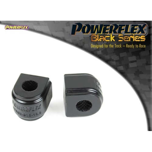 Posiz. n°15 - Qt. 2 - Powerflex per Seat Leon  Leon Mk3 5F fino a 150cv (2013-) ponte posteriore rigido - PFR85-815-18.5BLK Bocc