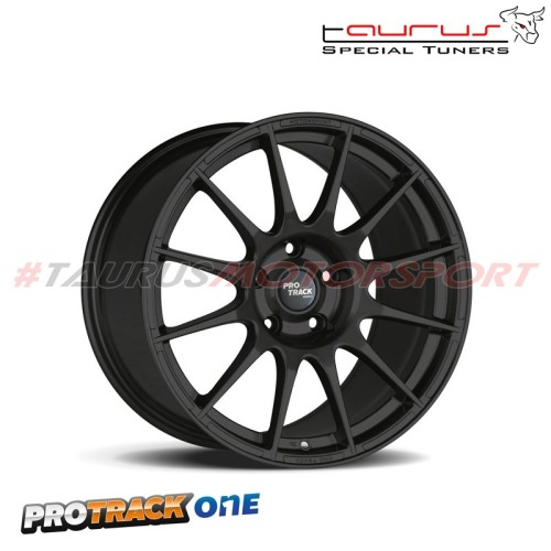 PRT-ONE10018510840NERO Cerchio in lega PROTRACK Wheels ONE FlowForming 10,0x18 5x108 ET40 nero opaco