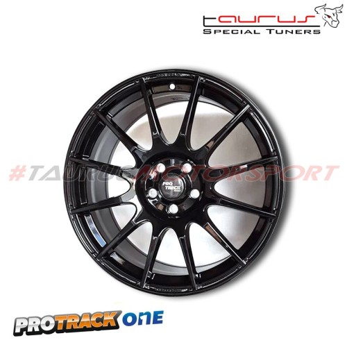 PRT-ONE9018511252NERL Cerchio in lega PROTRACK Wheels ONE 9,0x18 5x112 ET52 nero lucido