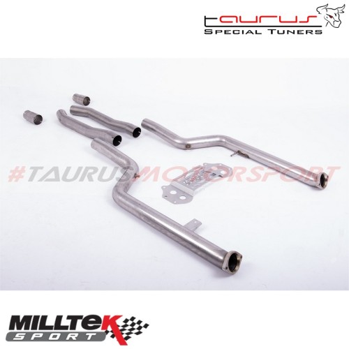 GPF/OPF Bypass Non-resonated Milltek Sport per BMW Serie 3 G80/G81 M3 & M3 Competition S58 3.0 Turbo (solo modelli con OPF/GPF) incluso Touring & Xdrive dal 2020 - SSXBM1196