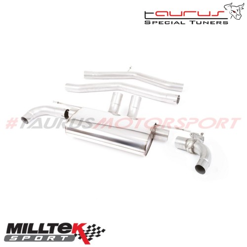 Particulate Filter-back Milltek Sport per Toyota Supra A90 Coupè 3.0 Turbo dal 2019 (CON OPF/GPF) - SSXTY102