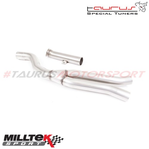 Bypass per GPF/OPF Milltek Sport per Toyota Supra A90 Coupè 3.0 Turbo dal 2019 (CON OPF/GPF) - SSXTY116