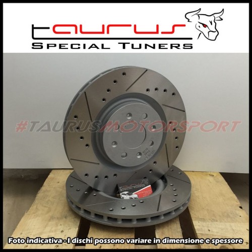 Coppia dischi freno posteriori sportivi TAROX 264x10mm per Fiat Grande Punto e Evo + Abarth / Opel Corsa D, Adam - Tarox 0755.SJ