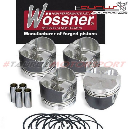 Set di 4 pistoni stampati HONDA INTEGRA motore B18C5,B18C6 D. 81 - Wossner K9069DA