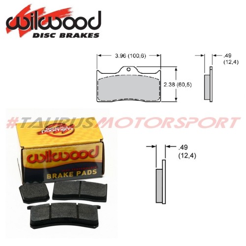 Pastiglie freno mescola BP10 sagoma 7112 per impianto frenante maggiorato Wilwood - Wilwood 150-8850K