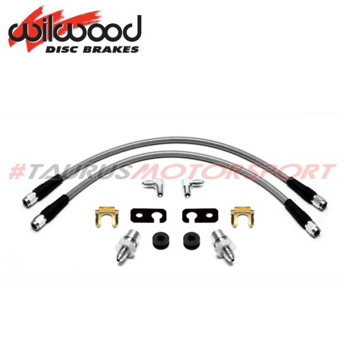 Coppia tubi freno aeronautici per impianto frenante Wilwood 140-11899-DR (Ford Fiesta mk7) - Wilwood 220-11906