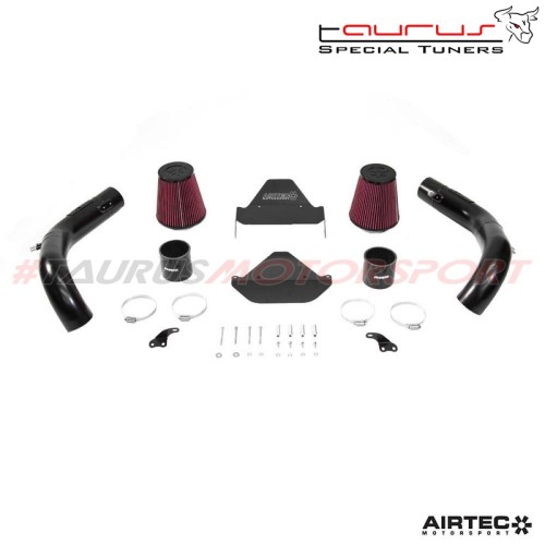 Kit aspirazione diretta con filtro sportivo in cotone AIRTEC per Alfa Romeo Giulia Quadrifoglio 2.9 V6 ATIKAR2 manicotto sportiv