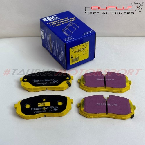 Set pastiglie freno sportive anteriori EBC Yellow per Hyundai i20N 1.6 Turbo - EBC DP42500R