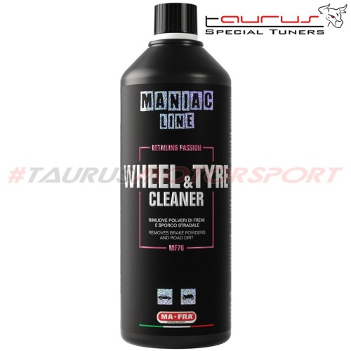 MANIAC LINE Wheel & Tyre Cleaner 1000ml- Rimuove polveri di freni e sporco stradale - Mafra MF76