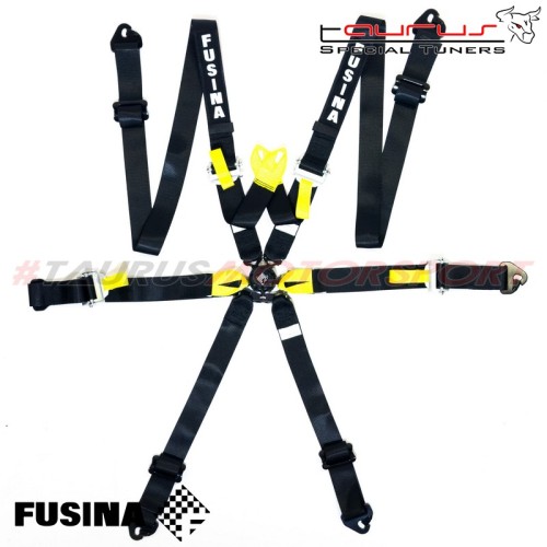 Cinture sportive 6pt Pull Up - FUSINA Racing FU-6PPU