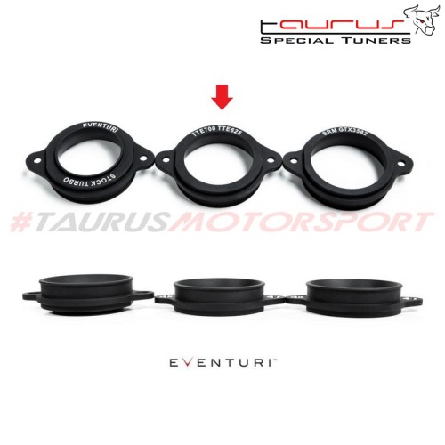 Flangia per turbo inlet TTE700 / TTE625 Eventuri Audi RS3 8V & 8Y / TT-RS 8S 400cv - EVE-TRB8V8S-FLG-TTE turbina