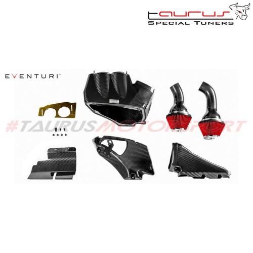 Kit aspirazione diretta in carbonio Eventuri Audi RS6/RS7 C7 - EVE-C7RS6-CF-INT filtro sportivo