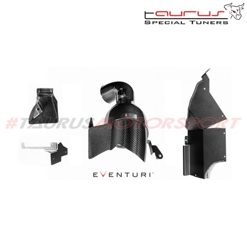 Kit aspirazione diretta in carbonio Eventuri BMW Serie 1/2/3 M140i, M240i, M340i F B58 - EVE-B58-CF-INT filtro sportivo