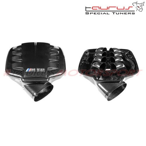 Plenum d'aspirazione (airbox inlet plenum) in carbonio Eventuri BMW Serie 3 E92/E93 M3 - EVE-E9X-CF-PLM filtro sportivo