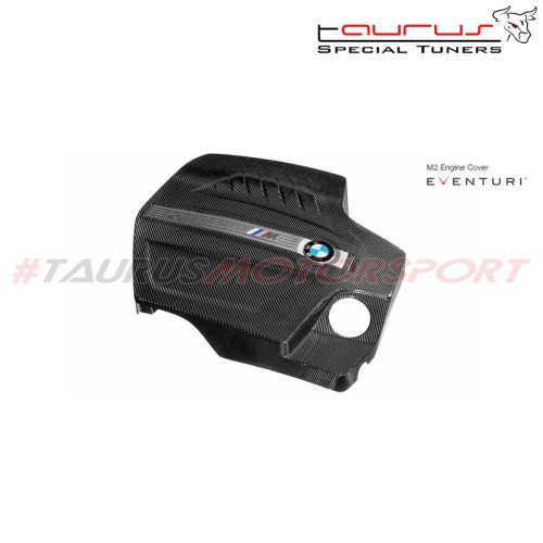 Coprimotore in carbonio Eventuri BMW Serie 2 F87 M2 motore N55 - EVE-N55-M2-ENG copertura copri motore engine cover