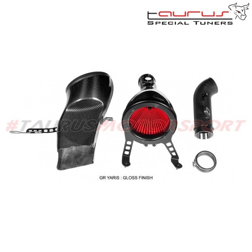 Kit aspirazione diretta in carbonio lucido Eventuri Toyota Yaris mk4 GR & GR Circuit Pack 1.6T - EVE-GR4-CF-INT filtro sportivo