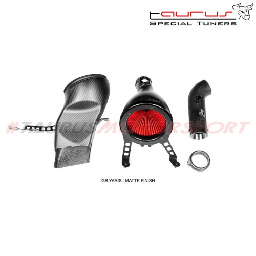 Kit aspirazione diretta in carbonio opaco Eventuri Toyota Yaris mk4 GR & GR Circuit Pack 1.6T - EVE-GR4-CFM-INT filtro sportivo