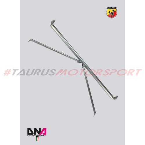 Kit barra duomi posteriore con tiranti per Abarth 500-595-695 - DNA Racing PC0945