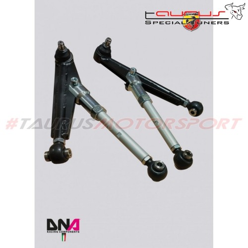 Kit trapezi anteriori regolabili per Abarth 500-595-695 - DNA Racing PC1910