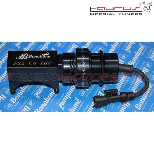 Valvola Pop off sfiato esterno elettropneumatica con ECU di pilotaggio per Peugeot 208 1.6 THP turbo - Bonalume P208 pop off blo